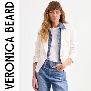 Veronica Beard Hosanna Dickie Linen Jacket